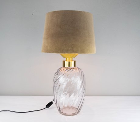 Brass And N Glass Table Lamp From, Fillable Glass Jar Table Lamp
