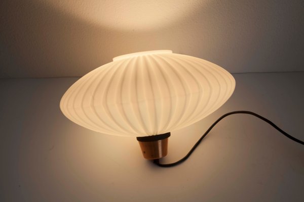 Art Deco Style Frosted Glass Ceiling Lamp 1960s For Sale At Pamono