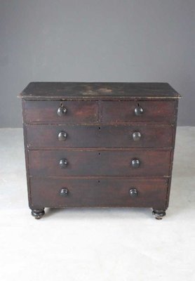 Antique Rustic Mahogany Dresser For Sale At Pamono
