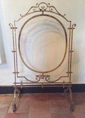 Antique Fireplace Screen From Huret For Sale At Pamono