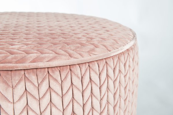 Cheap on sale pink ottoman