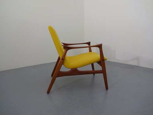 Danish Teak Armchair By Arne Hovmand Olsen For Mogens Kold 1950s For Sale At Pamono