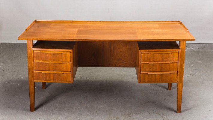 Scandinavian Desk By Peter Løvig Nielsen For Dansk Design 1960s Peter Løvig Nielsen For Dansk Design
