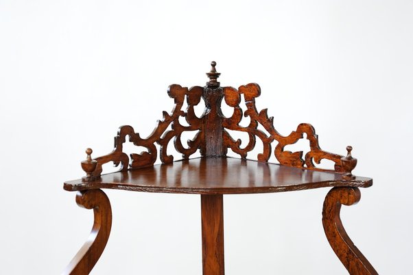 Antique 4 Tier Corner Stand For Sale At Pamono