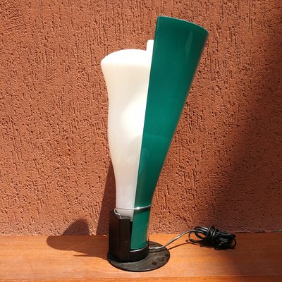 emerald green floor lamp