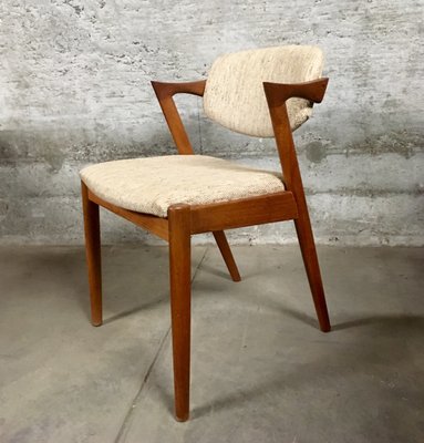 Mid Century Z Chair Aus Teak Von Kai Kristiansen Fur Skovmand Andersen 1950er