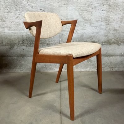 Mid Century Z Chair Aus Teak Von Kai Kristiansen Fur Skovmand Andersen 1950er