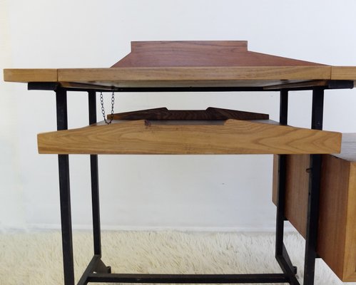 Small Vintage Italian Writing Desk With Drawers
