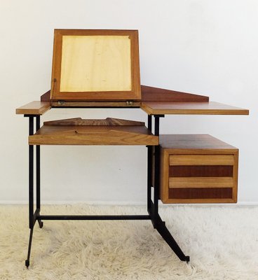 Small Vintage Italian Writing Desk With Drawers For Sale At Pamono