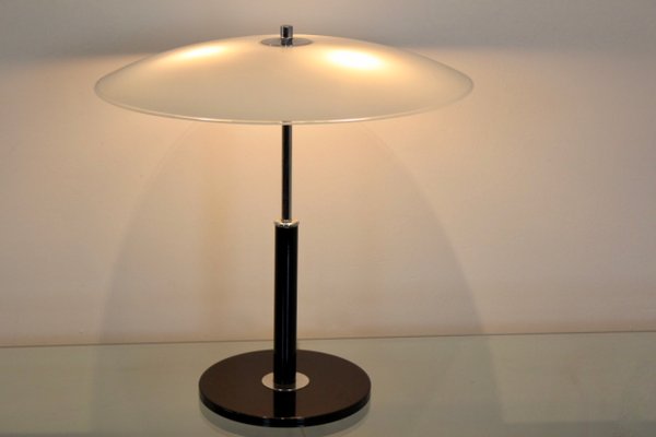 Steel And Milky Glass Table Light From, Ikea Floor Lamp Glass Shade Replacement