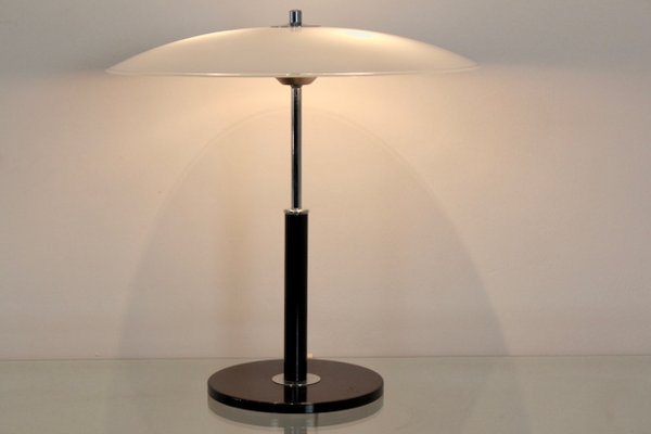 Steel And Milky Glass Table Light From Ikea 1970s For At Pamono - Ikea Glass Lamp Shade Steel And Milky Glass Table Light From Ikea 1970s For At Pamono - Ikea Glass Lamp Shade