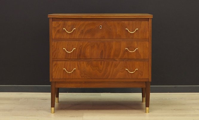 Vintage Danish Walnut And Veneer Dresser 1960s For Sale At Pamono