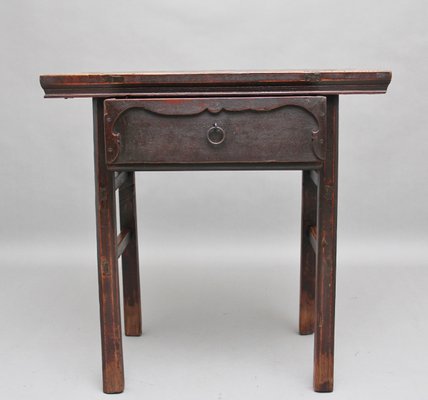 19th Century Elm Side Table sale at Pamono