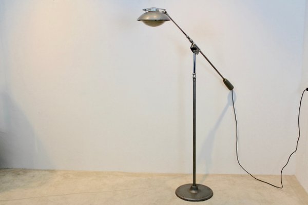 Industrial Model 219s Floor Lamp By Ferdinand Solère For Solere 1950s At Pamono Industrial Model 219s Floor Lamp By, Lever Arm Floor Lamp