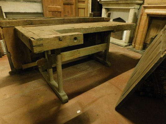 Antique Italian Solid Wood Work Table 1800s For Sale At Pamono