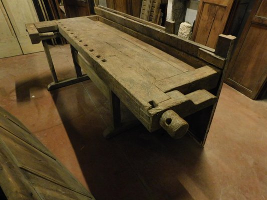 Antique Italian Solid Wood Work Table 1800s For Sale At Pamono
