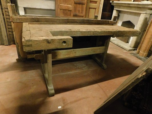 Antique Italian Solid Wood Work Table 1800s For Sale At Pamono