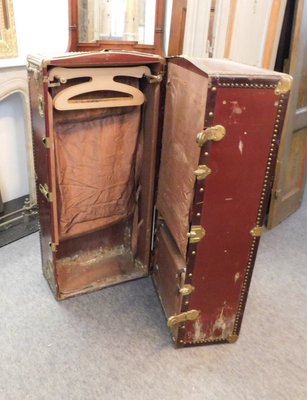 19th Century Wardrobe Steamer Trunk For Sale At Pamono