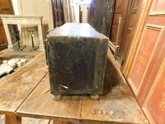 Black Lacquered Wood Coin Cabinet 1770s For Sale At Pamono