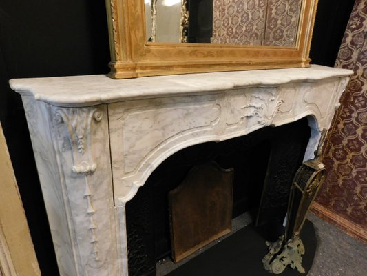 Antique Marble Fireplace Mantel For Sale At Pamono