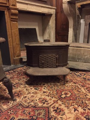 Antique Italian Wrought Iron Stove 1900s For Sale At Pamono