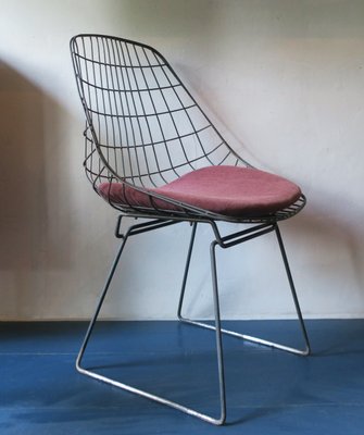 Model Sm05 Metal Cage Chair By Cees Braakman For Pastoe 1950s For Sale At Pamono