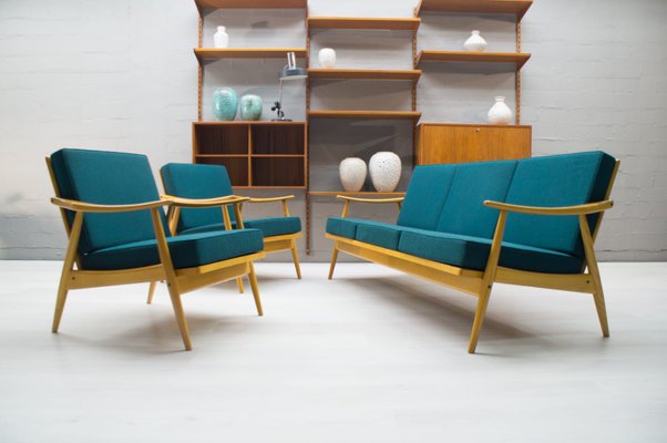 teal living room chair