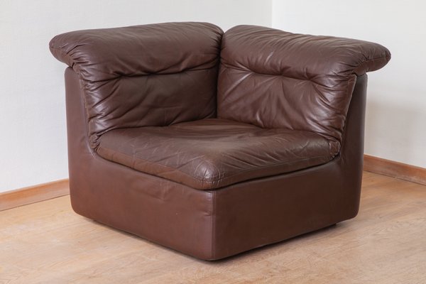 Modular Leather Sofa By Ernst Martin, Blair Leather Sofa