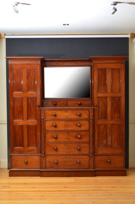 Victorian Mahogany Wardrobe For Sale At Pamono