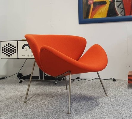 Orange Slice Armchair By Pierre Paulin For Artifort 1960s For