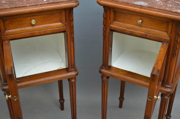 Antique Bedside Cabinets Set Of 2 For Sale At Pamono