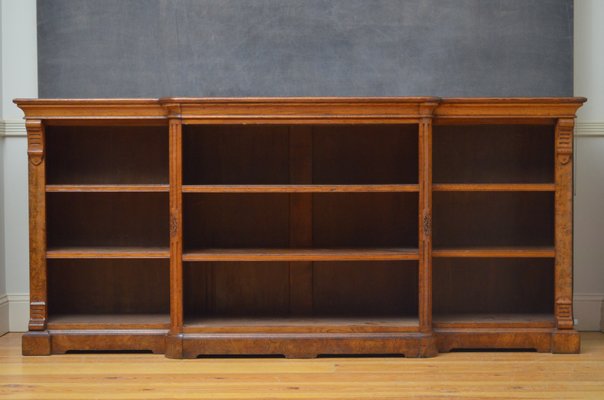 Low Victorian Open Oak Bookcase For Sale At Pamono