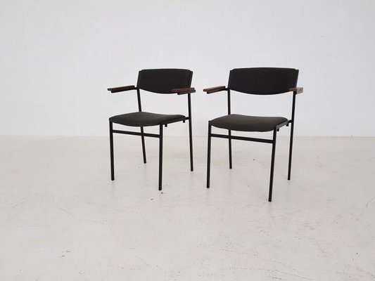 Stacking Chair by Gijs van der Sluis for Meubelen, 1960s for sale at Pamono