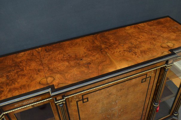Antique Credenza With Picture Stand For Sale At Pamono