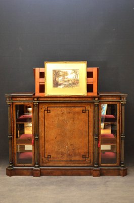 Antique Credenza With Picture Stand For Sale At Pamono