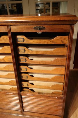 Antique Double Filing Cabinet For Sale At Pamono
