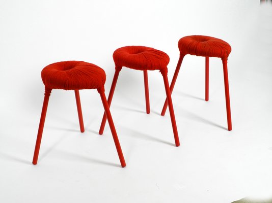 Eskilstuna Stools By Findlay Graeme Mcelroy And Carmen For Ikea 1990s Set Of 3 For Sale At Pamono