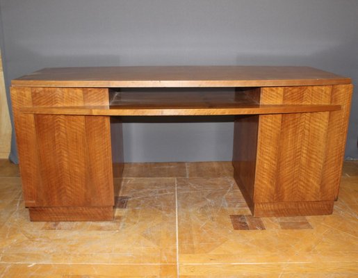 Mid century large desk deals