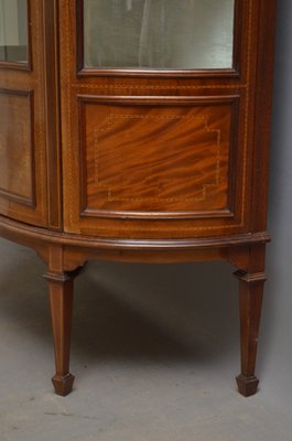 Antique Edwardian Mahogany Display Cabinet For Sale At Pamono