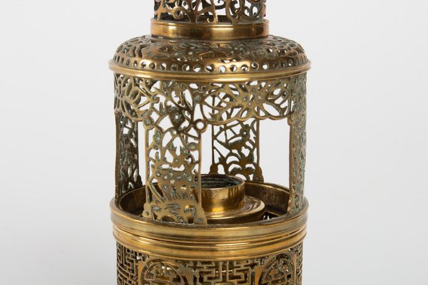 Antique Chinese Lantern Shaped Opium Lamp For At Pamono Antique Chinese Lantern Shaped Opium