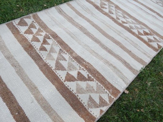 Vintage Muted Color Kilim Runner 1970s For Sale At Pamono