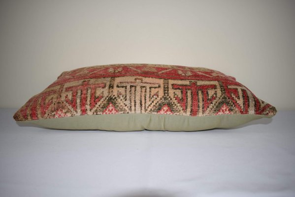 Funda De Almohada Oushak De Pelo Corto Tejido A Mano De Vintage Pillow Store Contemporary En Venta En Pamono