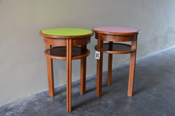 Mid Century Small Bistro Tables 1950s Set Of 2 For At Pamono Mid Century Small Bistro Tables 1950s