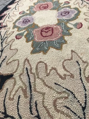 Amerikanischer Ovaler Vintage Teppich Bei Pamono Kaufen