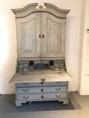 Antique Swedish Secretary 1790s For At Pamono Antique Swedish Secretary 1790s For