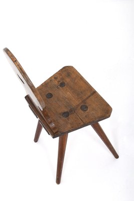 Antique Scandinavian Milking Chair