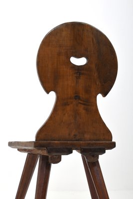 Antique Scandinavian Milking Chair