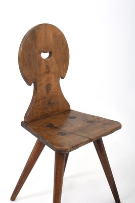 Antique Scandinavian Milking Chair