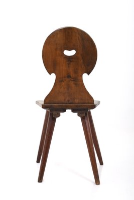 Antique Scandinavian Milking Chair