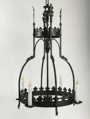 Antique Gothic Style Hanging Lamp For Sale At Pamono